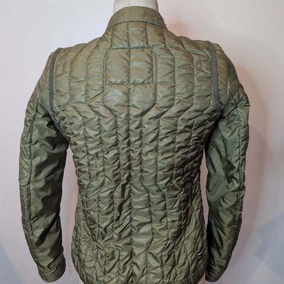 Triple 5 Soul Olive Quilted Women's Jacket Size M - Picture 9 of 16